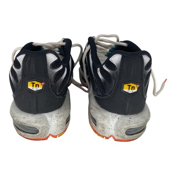 Nike Air Max Plus Black-Black-Turf Orange Mens Sz 10.5 CZ1651-001 - Picture 6 of 9